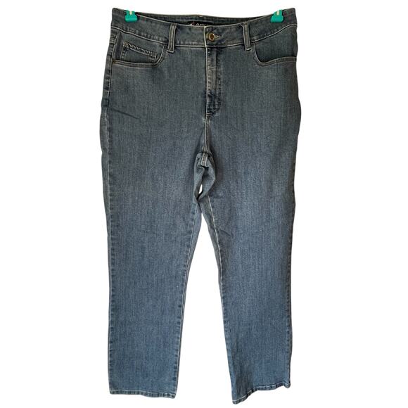 Lee Classic Fit Light Wash Straight Leg Jean Size 14 - Picture 1 of 12